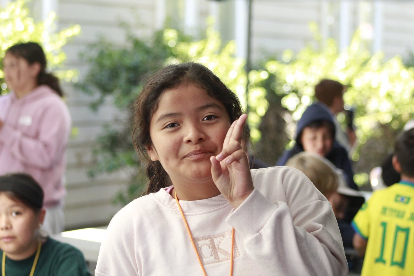 A Hope Horizon student smiling for a portrait